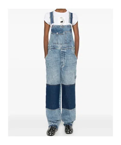 Co Fabric Jumpsuits In Blue