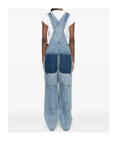 Co Fabric Jumpsuits In Blue