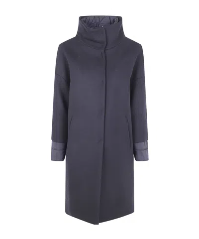 Herno Medium Full Zip Jacket Clothing In Blue