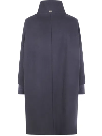 Herno Medium Full Zip Jacket Clothing In Blue