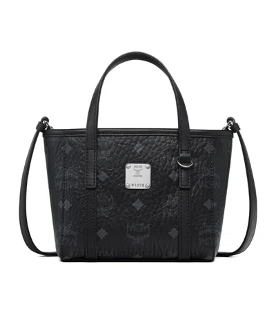 Mcm - Unisex Toni Vi X-mini Shopper In Black