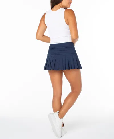 Celebrity Pink Juniors' Pleated Mini Skirt In Blue