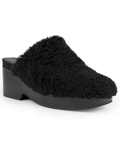 Aerosoles Chata Leather Mule In Black