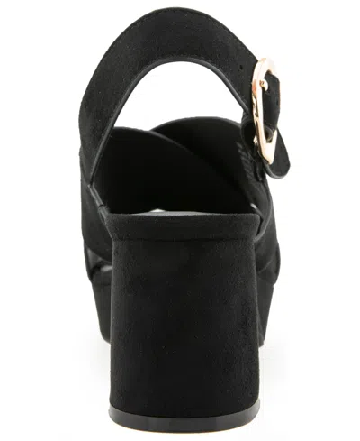 Aerosoles Women's Pura Platform Sandal In Black