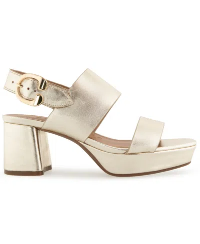 Aerosoles Prym Slingback Platform Sandal In Neutral