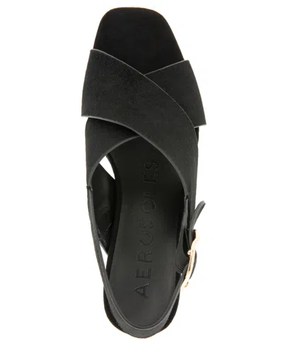 Aerosoles Women's Pura Platform Sandal In Black