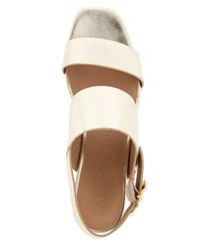 Aerosoles Prym Slingback Platform Sandal In Neutral
