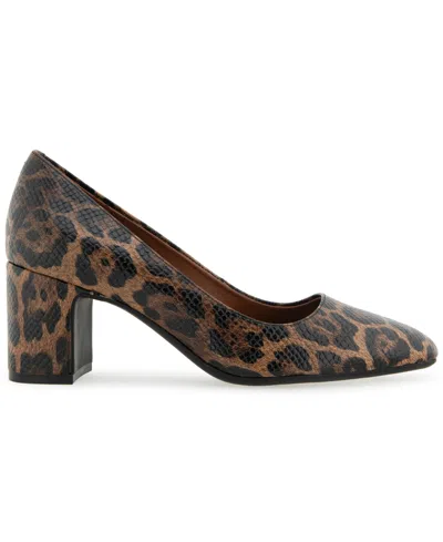 Aerosoles Minetta Pump In Animal Print