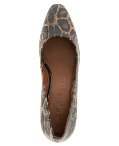 Aerosoles Minetta Pump In Animal Print