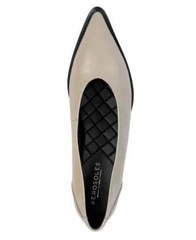 Aerosoles Women's Mide Tailored Flat In Neutral