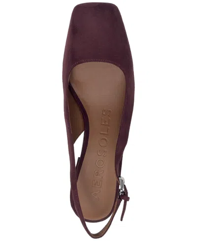 Aerosoles Women's Izara Slingback Heel In Burgundy