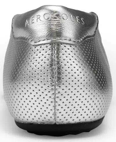 Aerosoles Onyx Ballet Loafer In Silver