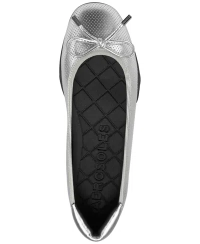 Aerosoles Onyx Ballet Loafer In Silver