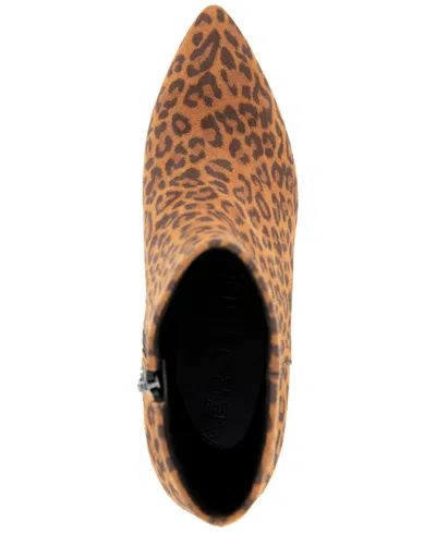 Aerosoles Women's Edith Kitten Heel Bootie In Brown