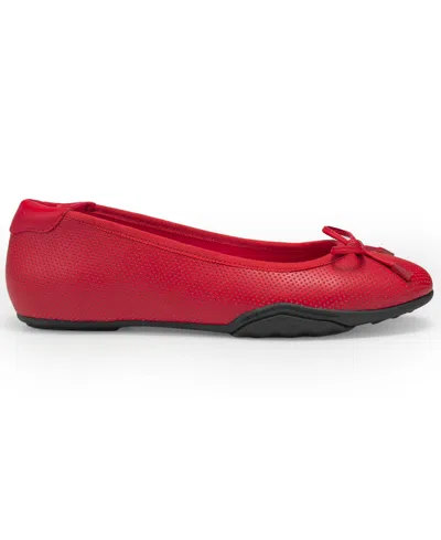 Aerosoles Onyx Ballet Loafer In Red