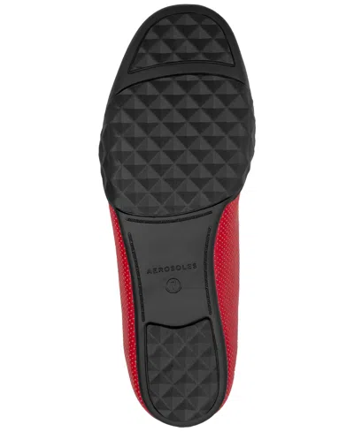 Aerosoles Onyx Ballet Loafer In Red