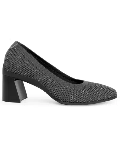 Aerosoles Women's Casanna Knit Pump In Gray