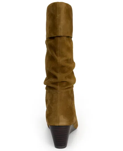 Aerosoles Carmela Wedge Bootie In Brown