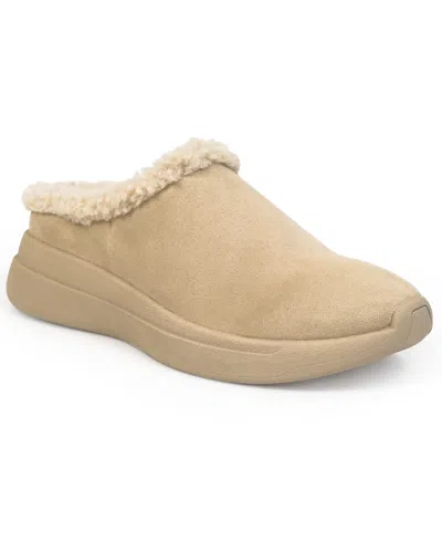 Aerosoles Flory Faux Shearling Slipper In Neutral