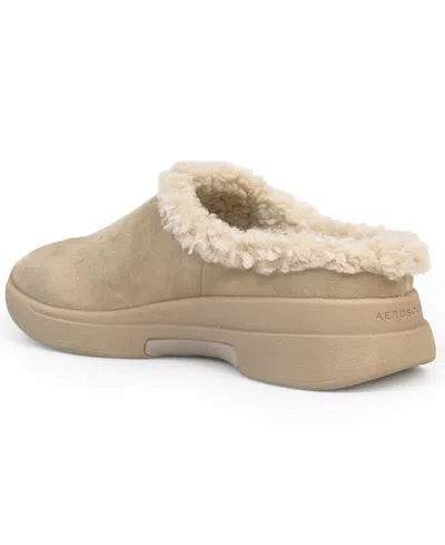 Aerosoles Flory Faux Shearling Slipper In Neutral