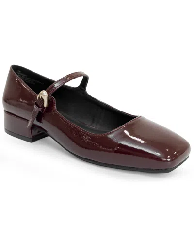 Aerosoles Women's Isannah Maryjane Heel In Burgundy