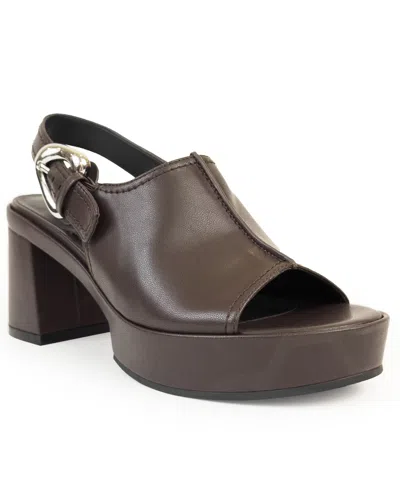 Aerosoles Zella Platform Sandal In Brown