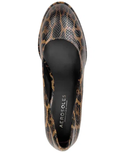 Aerosoles Women's Zarina Pump In Animal Print
