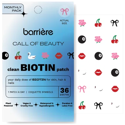 Barrière Call Of Beauty Biotin Patch 36 Pack - Coquette
