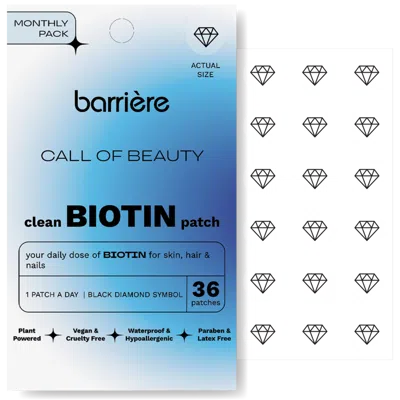 Barrière Call Of Beauty Biotin Patch 36 Pack
