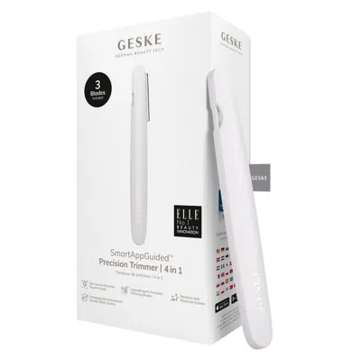 Geske Smartappguided Precision Trimmer | 4 In 1 - Starlight In Silver