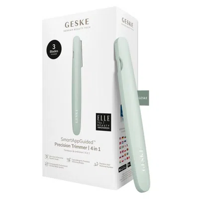 Geske Smartappguided Precision Trimmer | 4 In 1 - Green In Multi