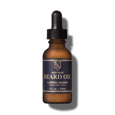 Caswell-massey Face And Beard Oil In Transparent