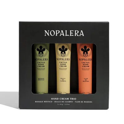 Nopalera Hand Cream Trio Gift Set In Multi