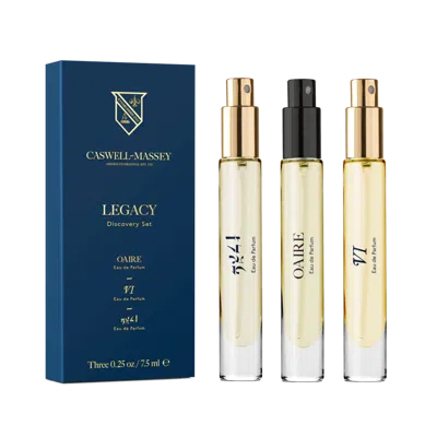 Caswell-massey Legacy Discovery Set In Transparent