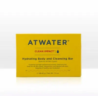 Atwater Clean Impact Hydrating Body And Cleansing Bar In Gold