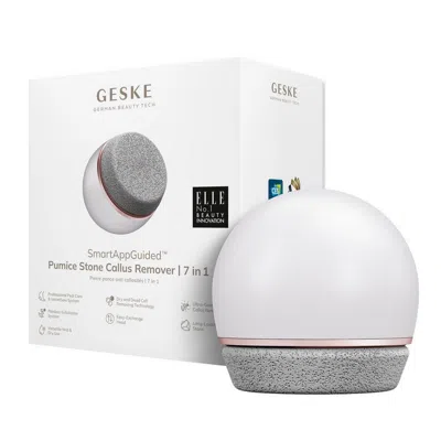 Geske Smartappguided Pumice Stone Callus Remover | 7 In 1 - Starlight In Silver