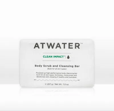 Atwater Clean Impact Body Scrub And Cleansing Bar