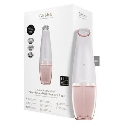 Geske Smartappguided Aqua-stream Face Cleanser | 8 In 1 - Starlight In Silver