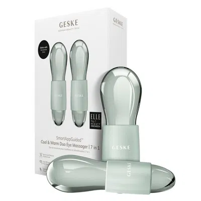Geske Smartappguided Cool & Warm Duo Eye Massager | 7 In 1 - Green In Multi
