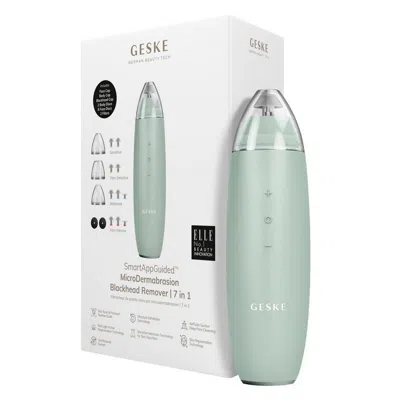 Geske Smartappguided Microdermabrasion Blackhead Remover | 7 In 1 - Green In Green