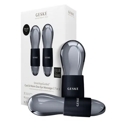 Geske Smartappguided Cool & Warm Duo Eye Massager | 7 In 1 - Black In Black