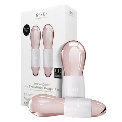 Geske Smartappguided Cool & Warm Duo Eye Massager | 7 In 1 - Starlight In Pink