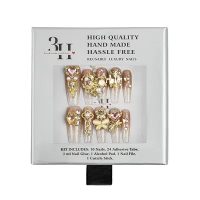 3h Nails Fairy Whispers Handmade Press-on Nails - Medium