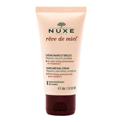 Nuxe Hand And Nail Cream In Transparent
