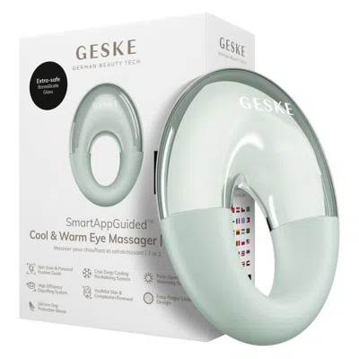Geske Smartappguided Cool & Warm Eye Massager | 7 In 1 - Green In Green