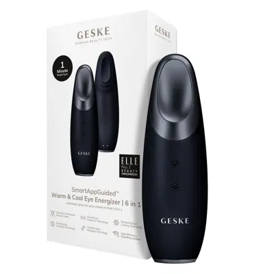 Geske Smartappguided Warm & Cool Eye Energizer | 6 In 1 - Black In Black
