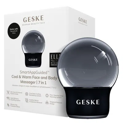 Geske Smartappguided Cool & Warm Face & Body Massager | 7 In 1 - Black In Multi