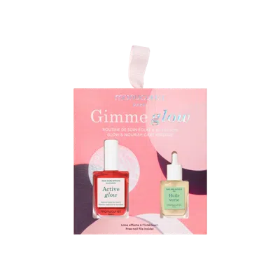 Manucurist Gimme Glow And Nourish Care Routine In Pink