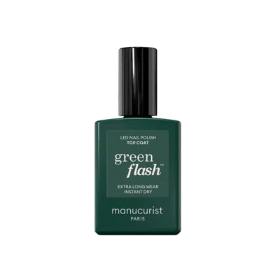 Manucurist Transparent Green Flash Base Coat 15ml