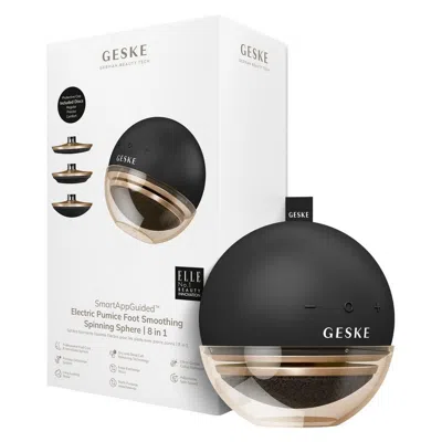 Geske Smartappguided Electric Pumice Foot Smoothing Spinning Sphere | 8 In 1 - Gray In Gray